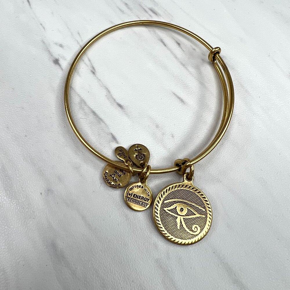 Alex and Ani (+)Energy Eye of Horus Charm Bracelet 2012